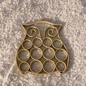 Owl scarf hanger